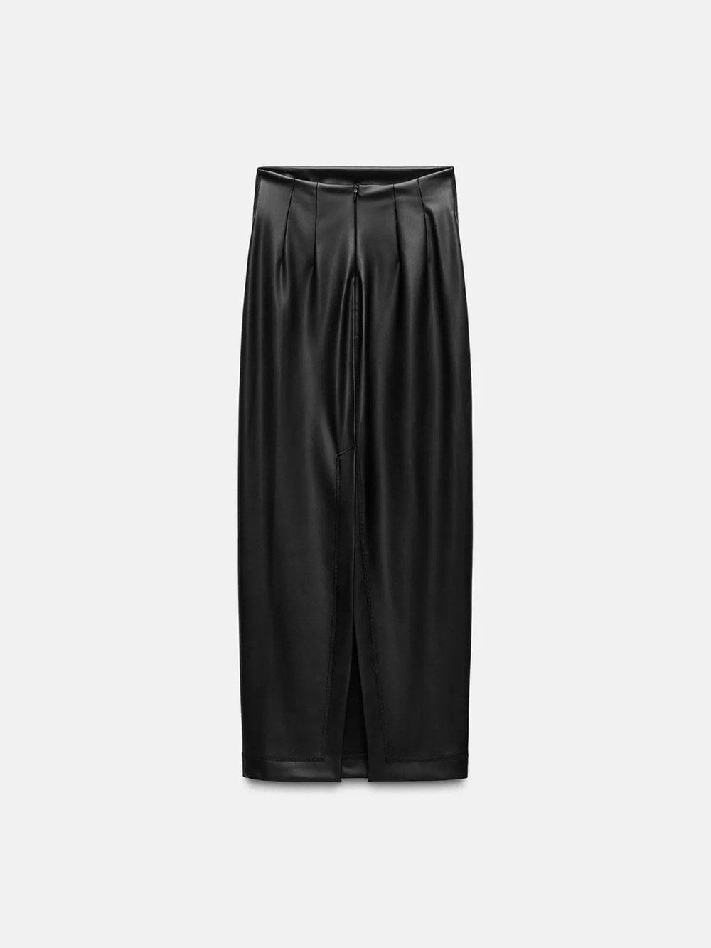 Faux Leather Skirt